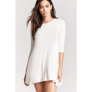 White dress with pockets